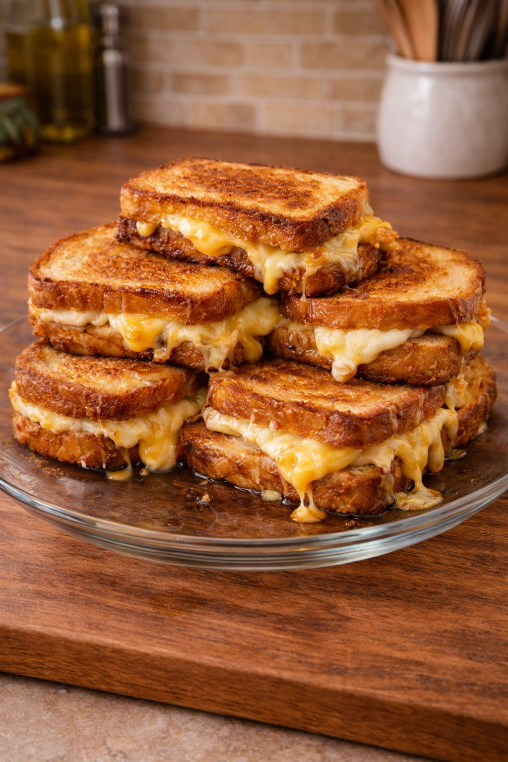 Air Fryer 3-Ingredient Cheese Toast Recipe
