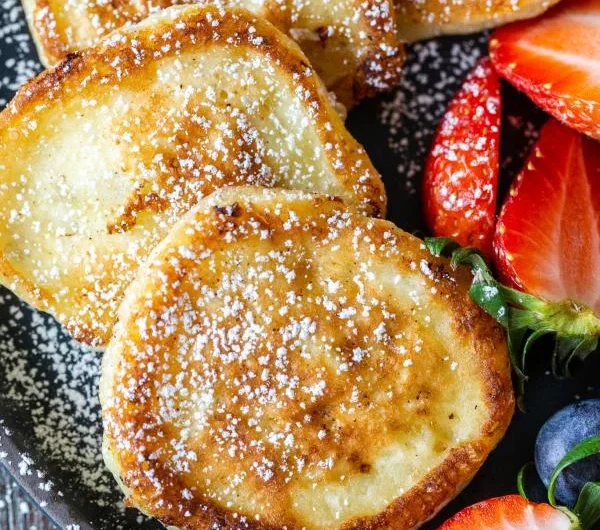 Fluffy Cottage Cheese Pancakes