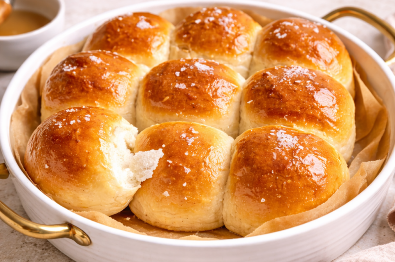 Sourdough Dinner Rolls Recipe