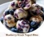 Blueberry Greek Yogurt Bite