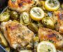 Mediterranean Lemon Chicken with Artichokes & Olives recipe
